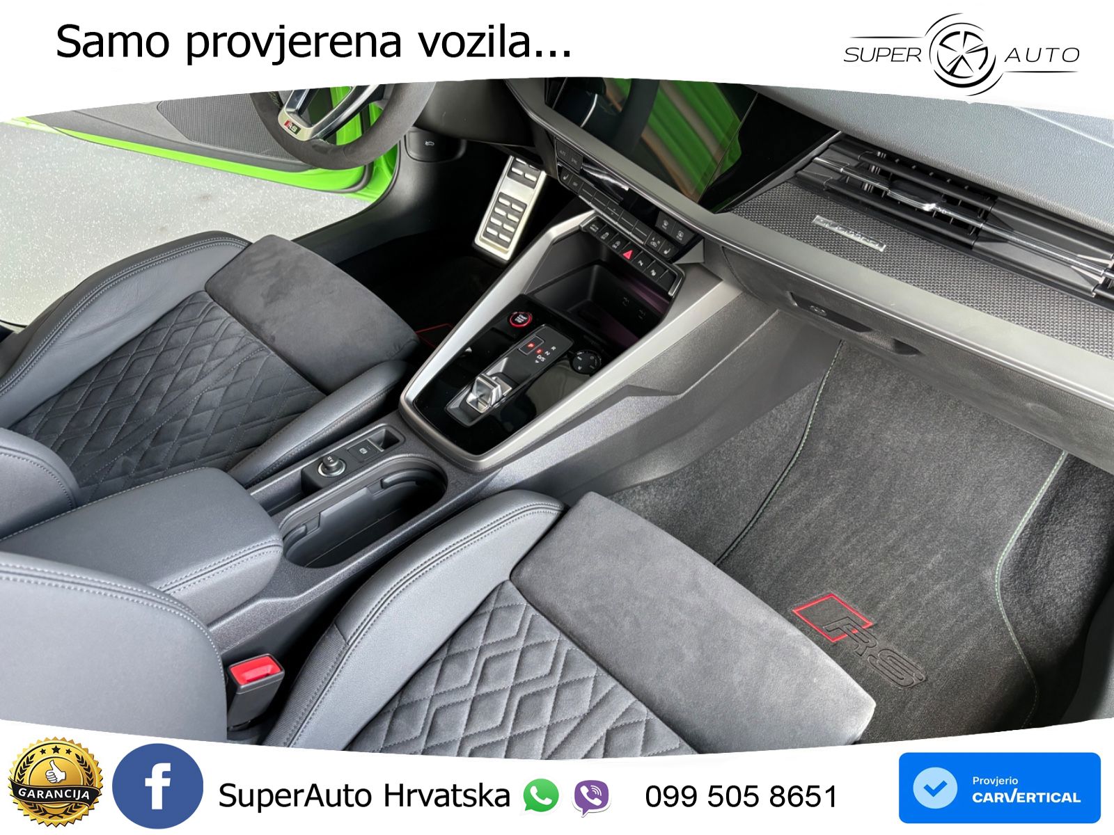 Audi RS3 Sportback 2.5 TFSI (400 KS) quattro S tronic LED+GR SJED+ACC