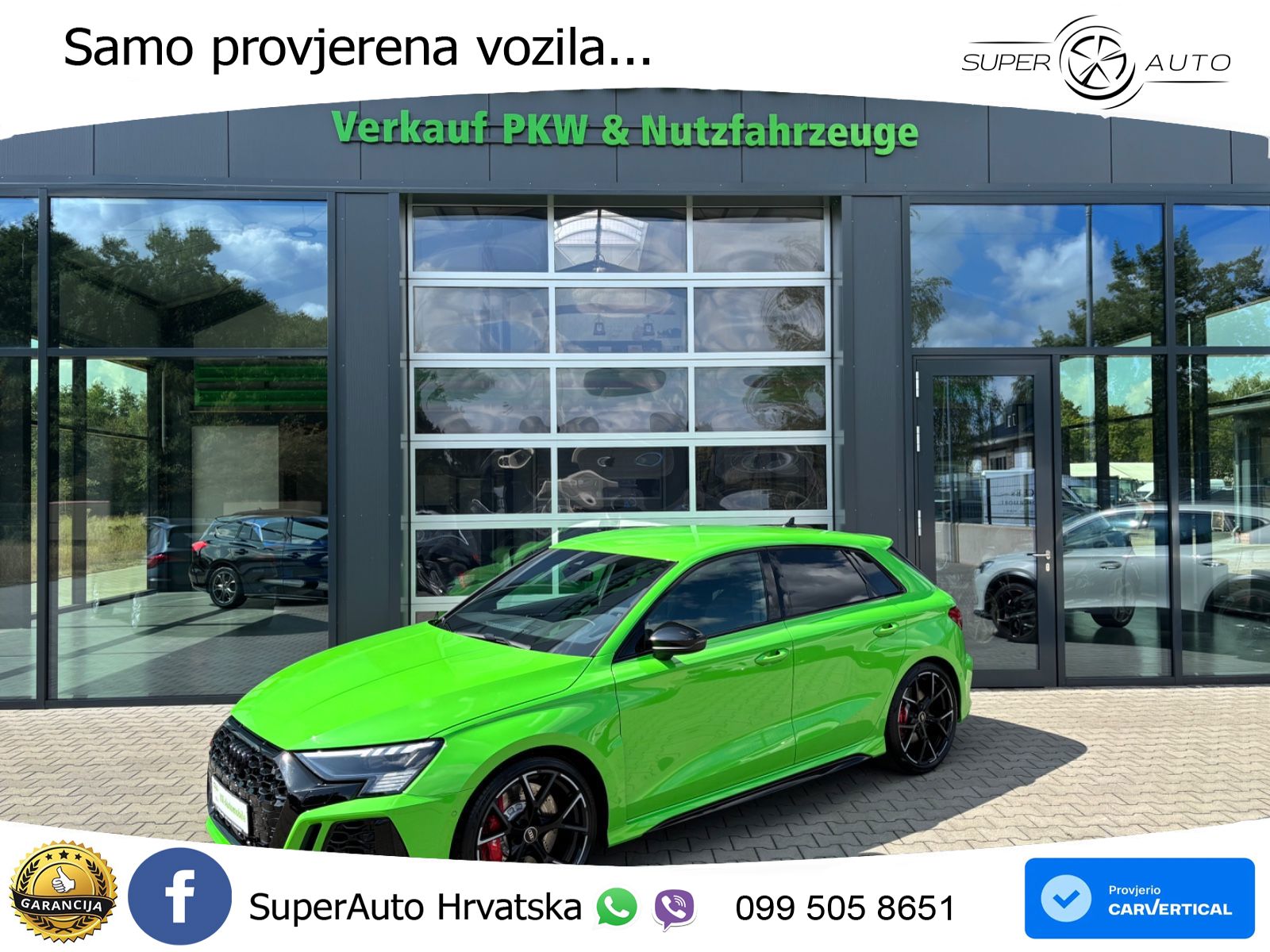 Audi RS3 Sportback 2.5 TFSI (400 KS) quattro S tronic LED+GR SJED+ACC
