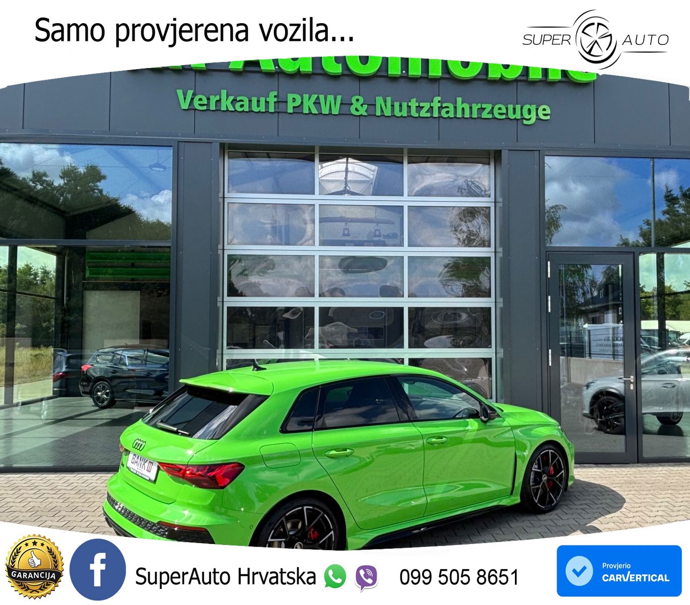 Audi RS3 Sportback 2.5 TFSI (400 KS) quattro S tronic LED+GR SJED+ACC