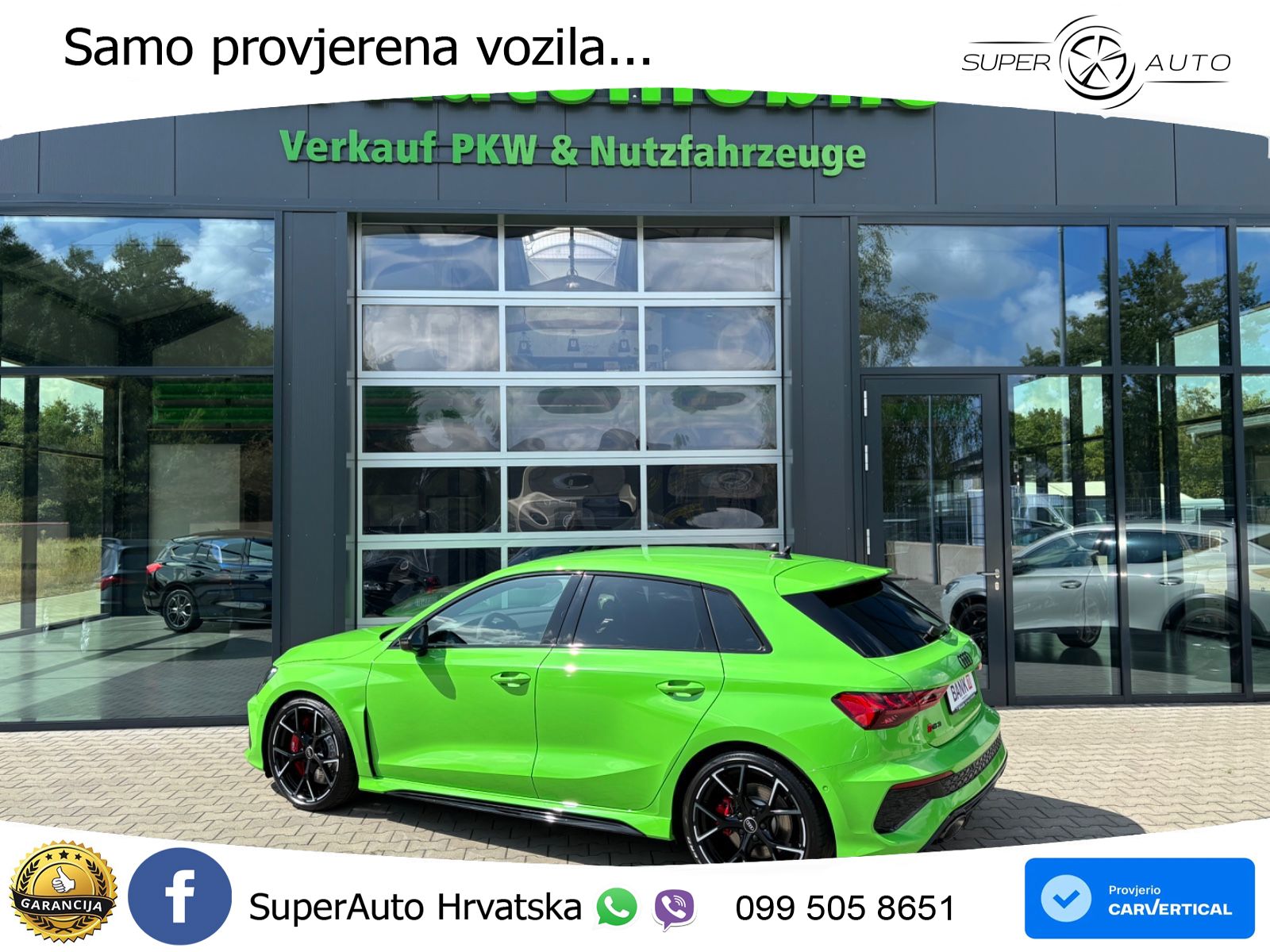 Audi RS3 Sportback 2.5 TFSI (400 KS) quattro S tronic LED+GR SJED+ACC