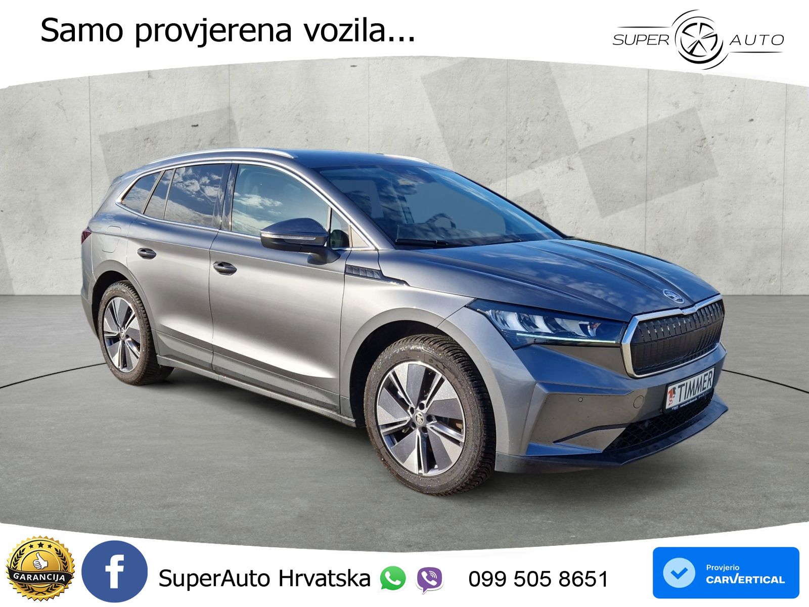 Škoda Enyaq iV 85x 82 kWh (286 KS) AWD