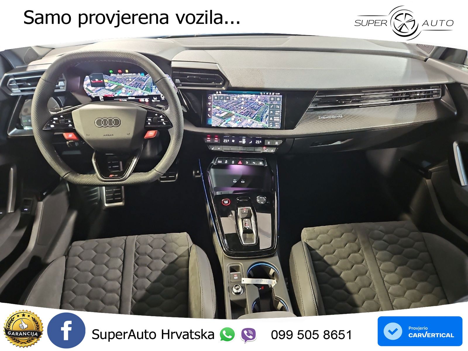 Audi RS3 Sedan 2.5 TFSI (400 KS) quattro S tronic LED+GR SJED+ACC