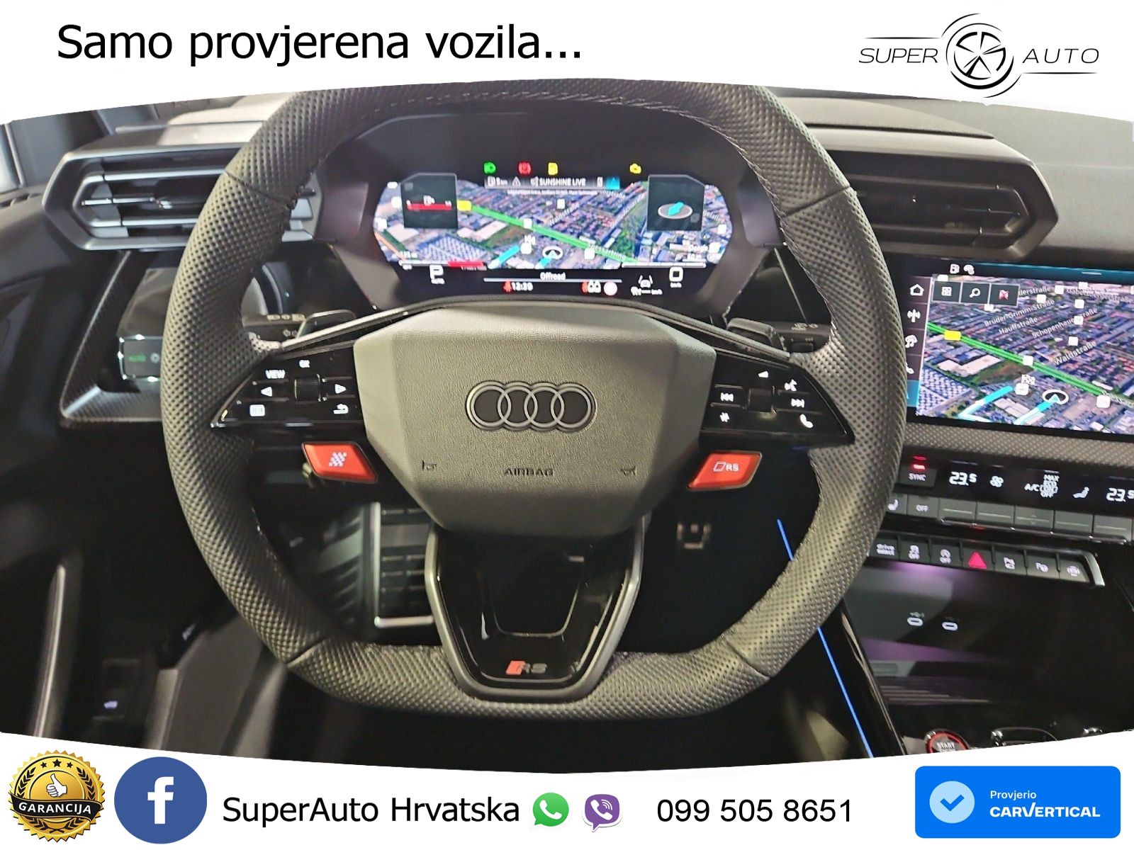 Audi RS3 Sedan 2.5 TFSI (400 KS) quattro S tronic LED+GR SJED+ACC
