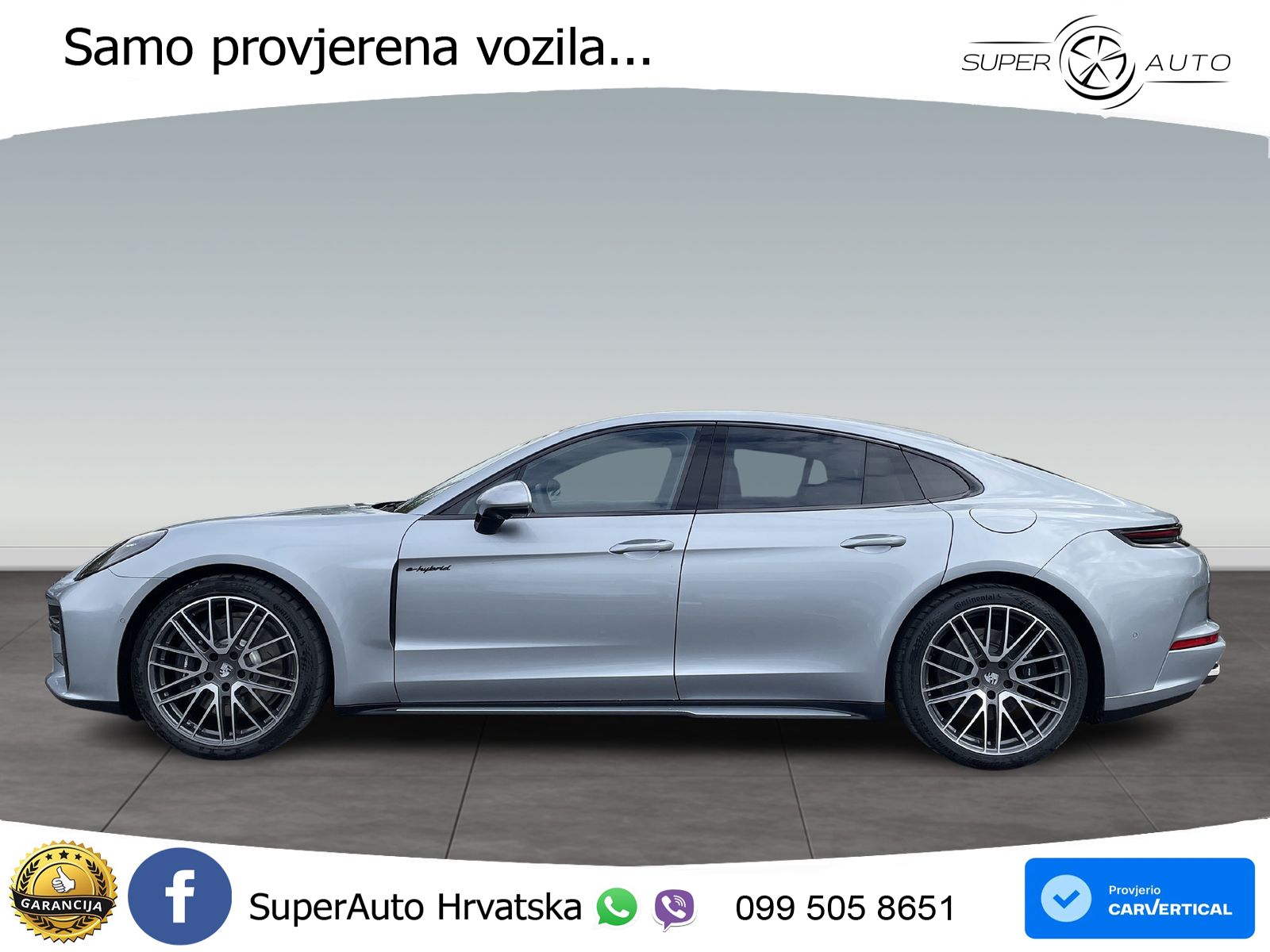 Porsche Panamera 4 2.9 V6 (470 KS) E-Hybrid PDK ACC+HEAD+4xGR SJED+360+PANO