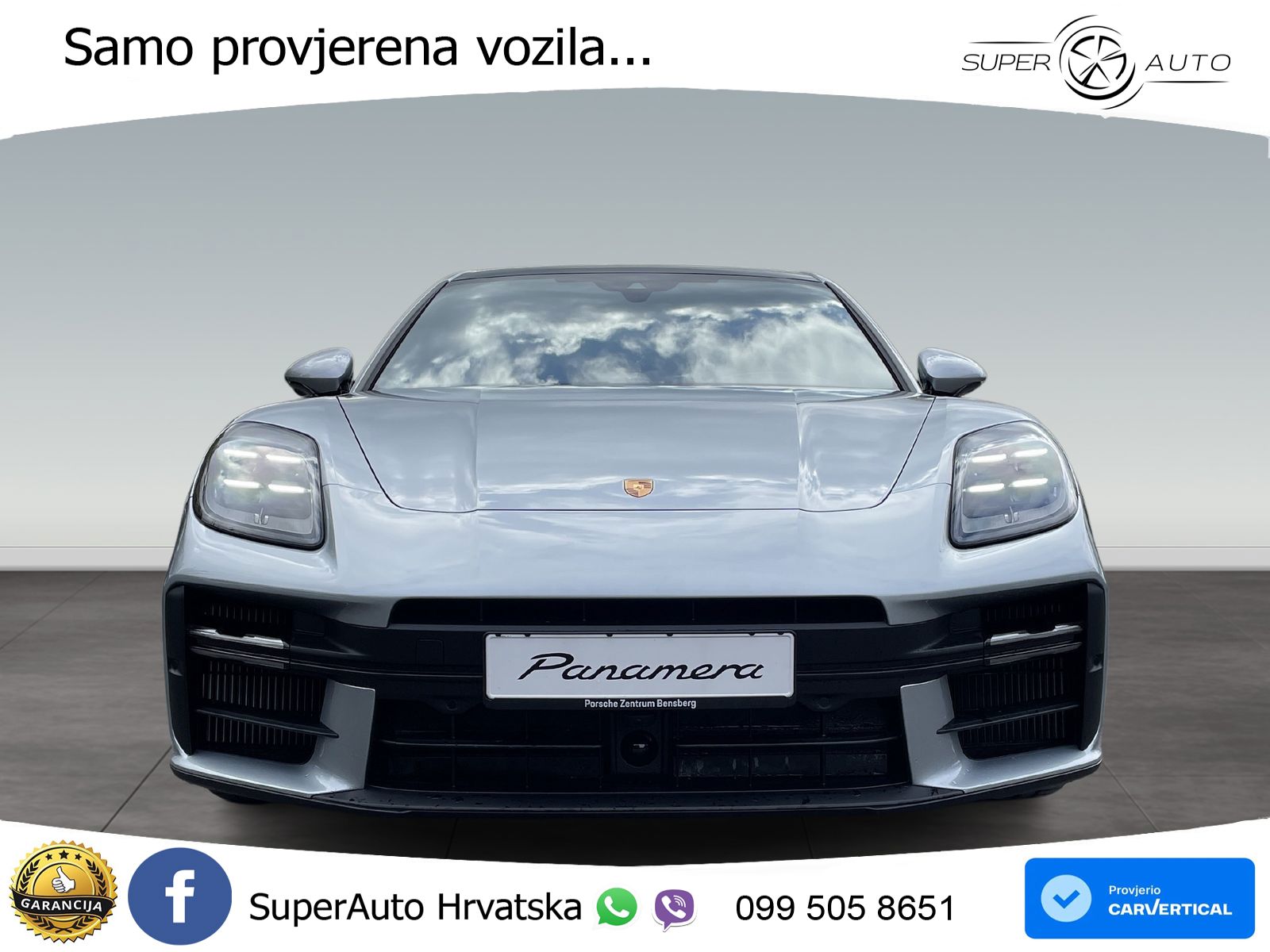 Porsche Panamera 4 2.9 V6 (470 KS) E-Hybrid PDK ACC+HEAD+4xGR SJED+360+PANO