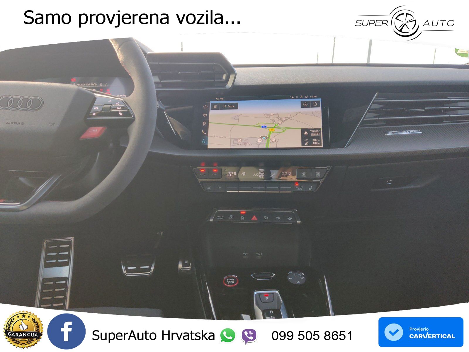 Audi RS3 Sedan 2.5 TFSI (400 KS) quattro S tronic LED+GR SJED+ACC