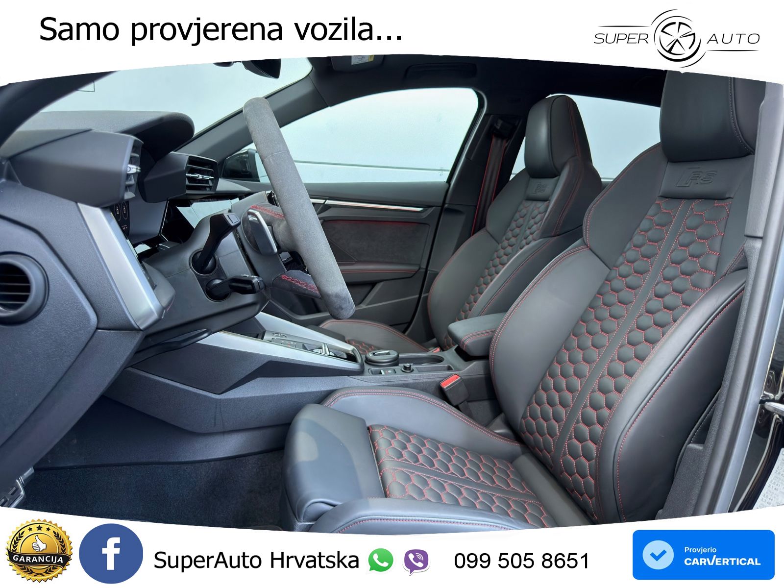 Audi RS3 Sedan 2.5 TFSI (400 KS) quattro S tronic LED+GR SJED+ACC