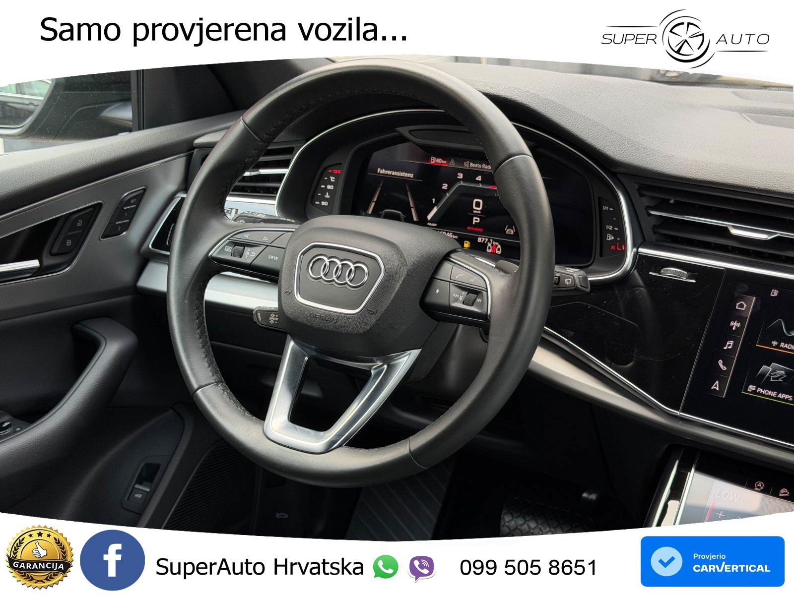 Audi Q8 50 TDI V6 (286 KS) quattro Tiptronic