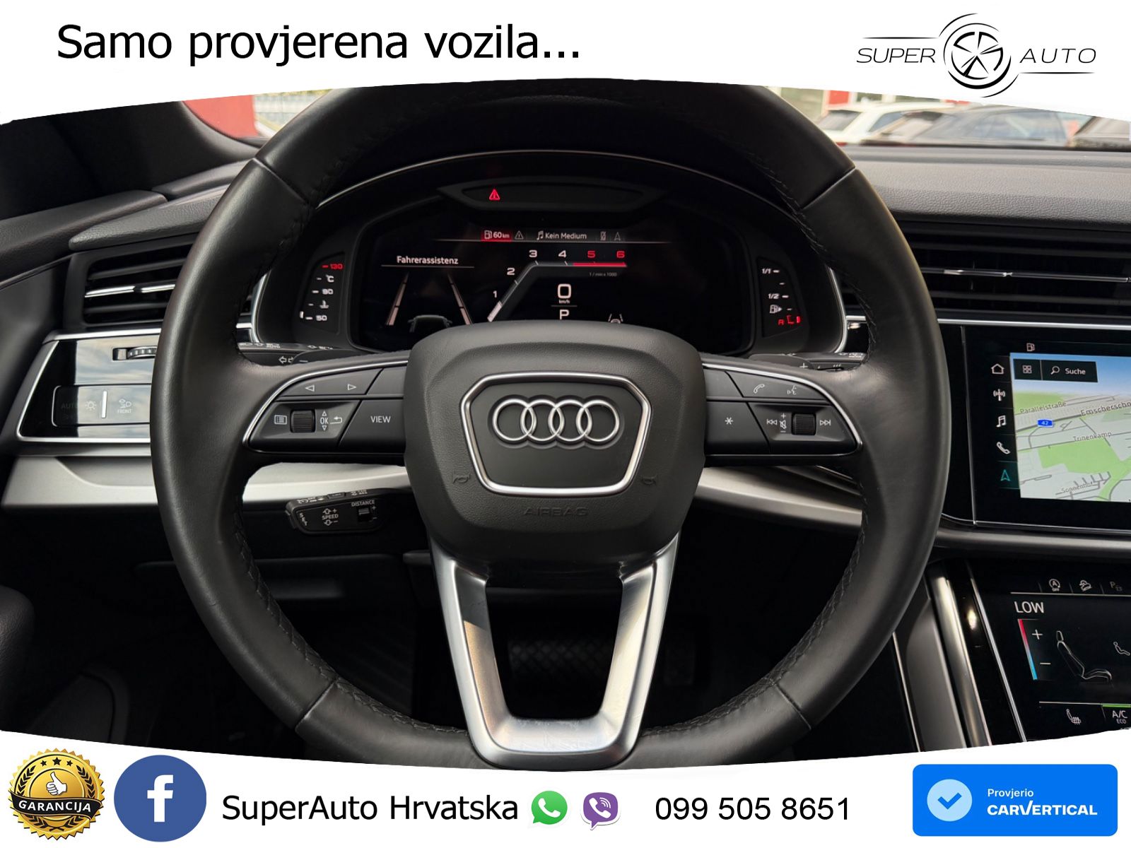 Audi Q8 50 TDI V6 (286 KS) quattro Tiptronic
