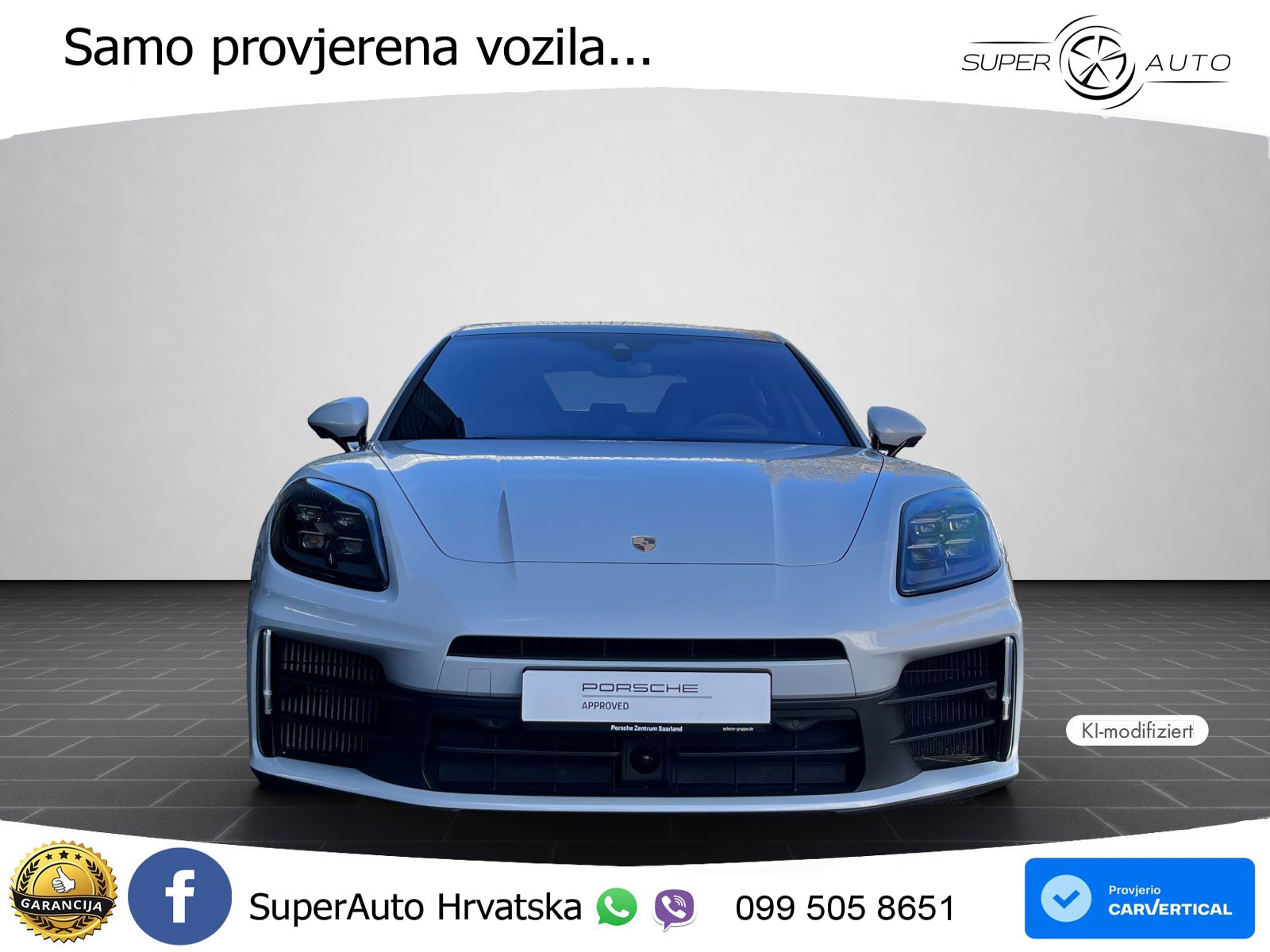 Porsche Panamera 4 2.9 V6 (470 KS) E-Hybrid PDK ACC+HEAD+4xGR SJED+360+PANO