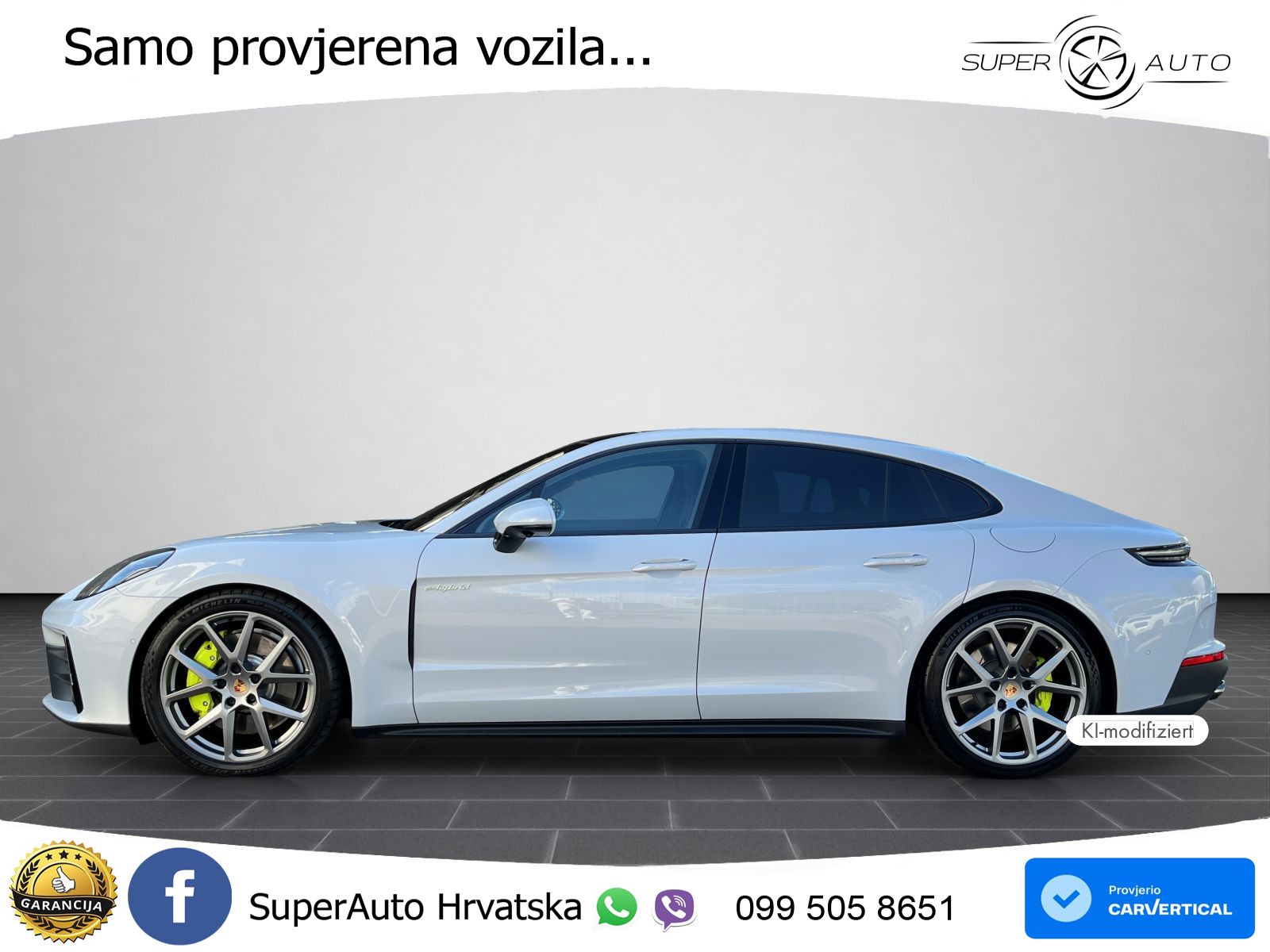 Porsche Panamera 4 2.9 V6 (470 KS) E-Hybrid PDK ACC+HEAD+4xGR SJED+360+PANO