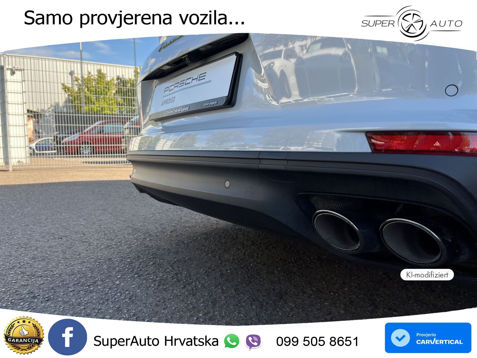 Porsche Panamera 4 2.9 V6 (470 KS) E-Hybrid PDK ACC+HEAD+4xGR SJED+360+PANO