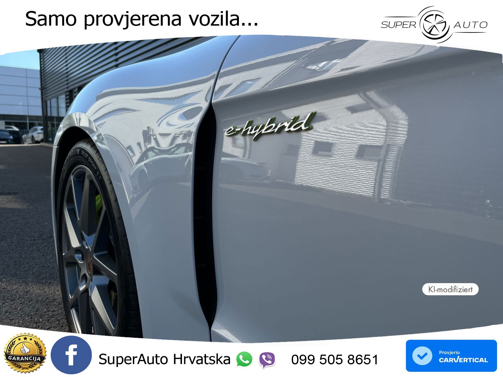 Porsche Panamera 4 2.9 V6 (470 KS) E-Hybrid PDK ACC+HEAD+4xGR SJED+360+PANO