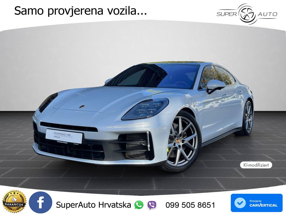 Porsche Panamera 4 2.9 V6 (470 KS) E-Hybrid PDK ACC+HEAD+4xGR SJED+360+PANO