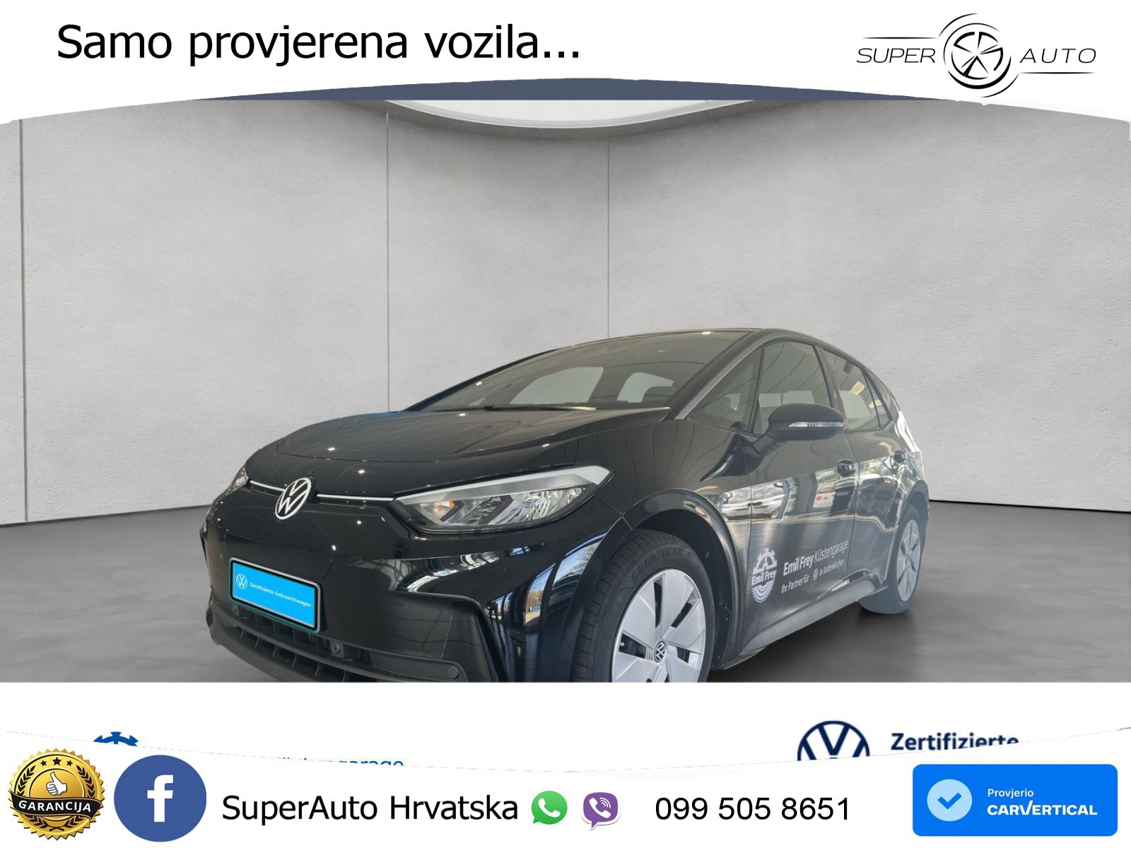 Volkswagen ID.3 Pure 55 kWh (170 KS) LED+GR SJED+ACC