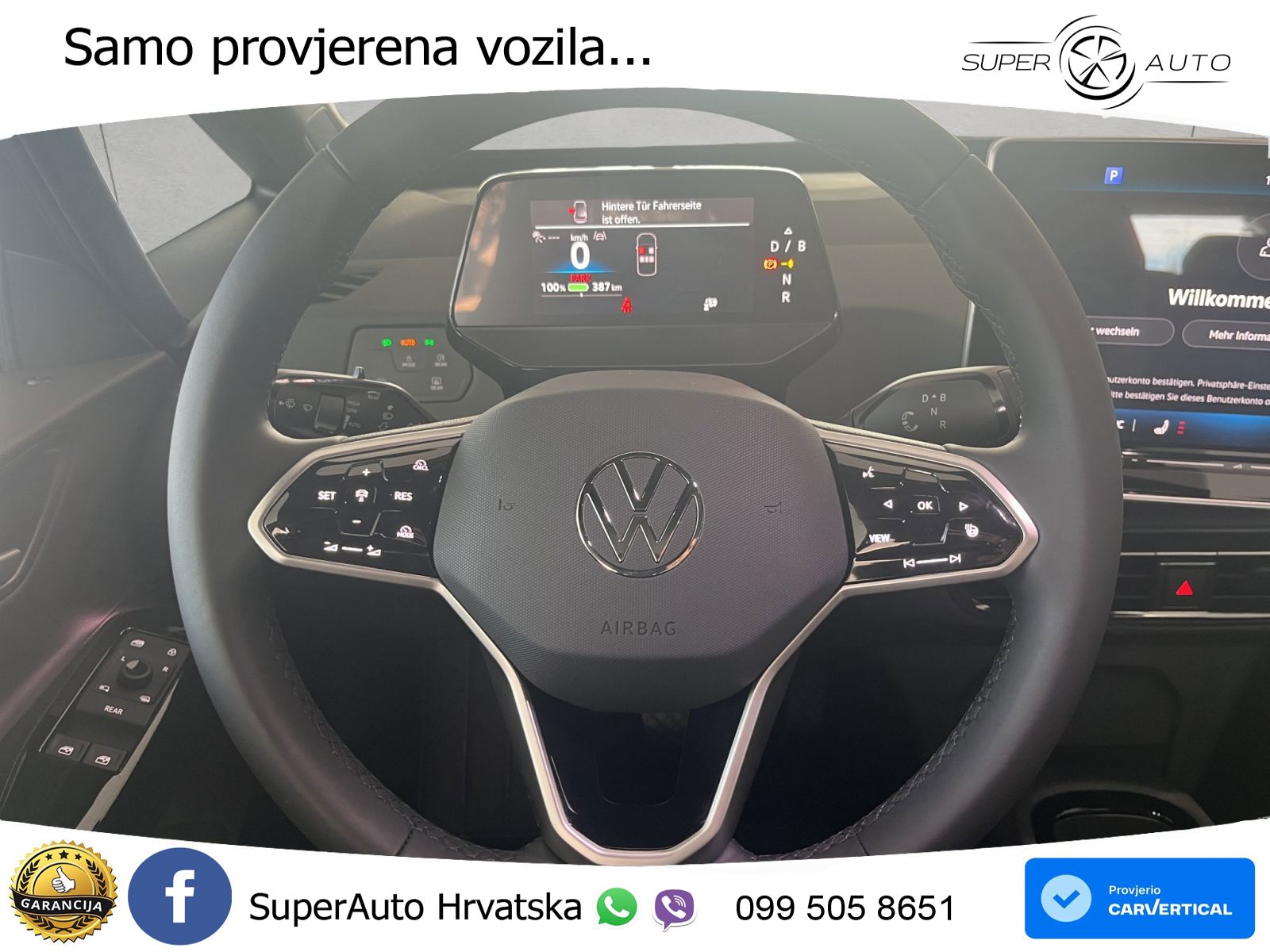Volkswagen ID.3 Pure 55 kWh (170 KS) LED+GR SJED+ACC