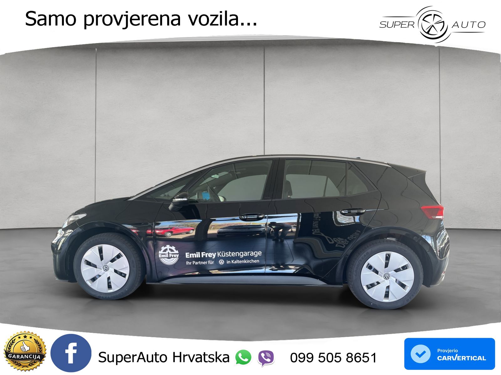Volkswagen ID.3 Pure 55 kWh (170 KS) LED+GR SJED+ACC