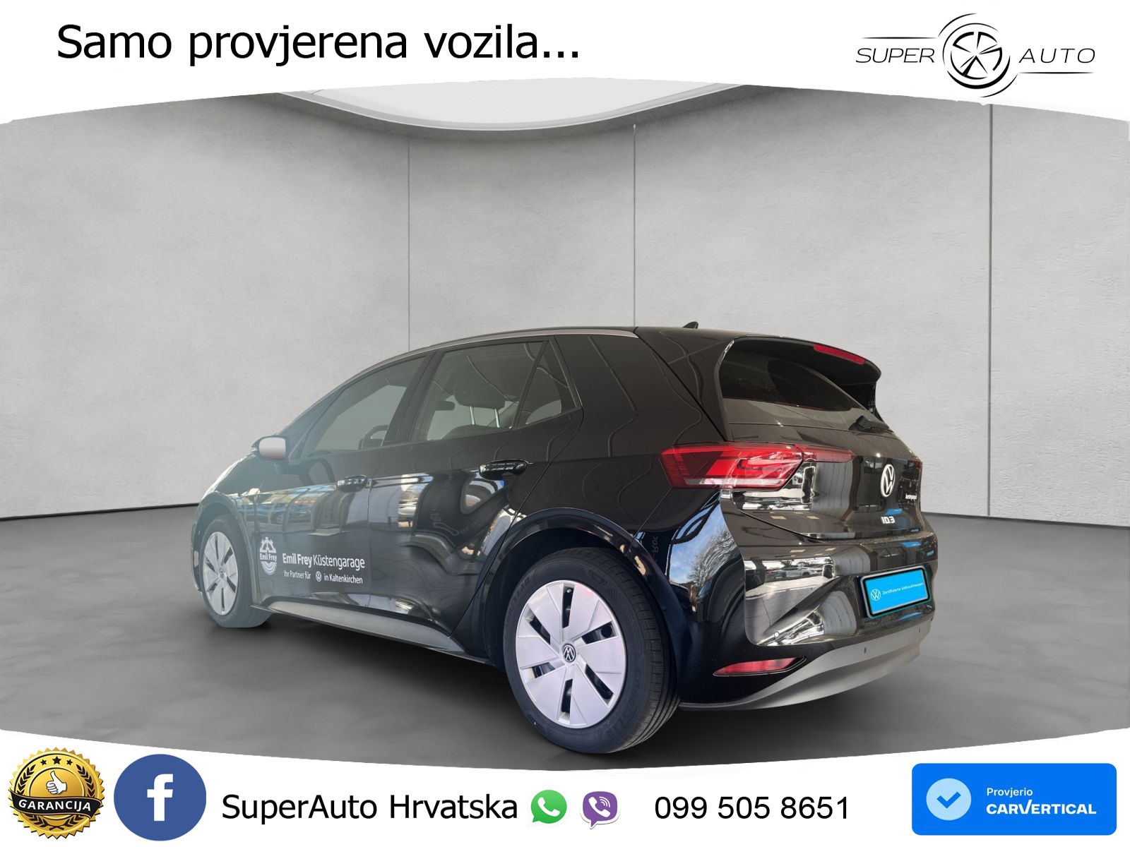 Volkswagen ID.3 Pure 55 kWh (170 KS) LED+GR SJED+ACC