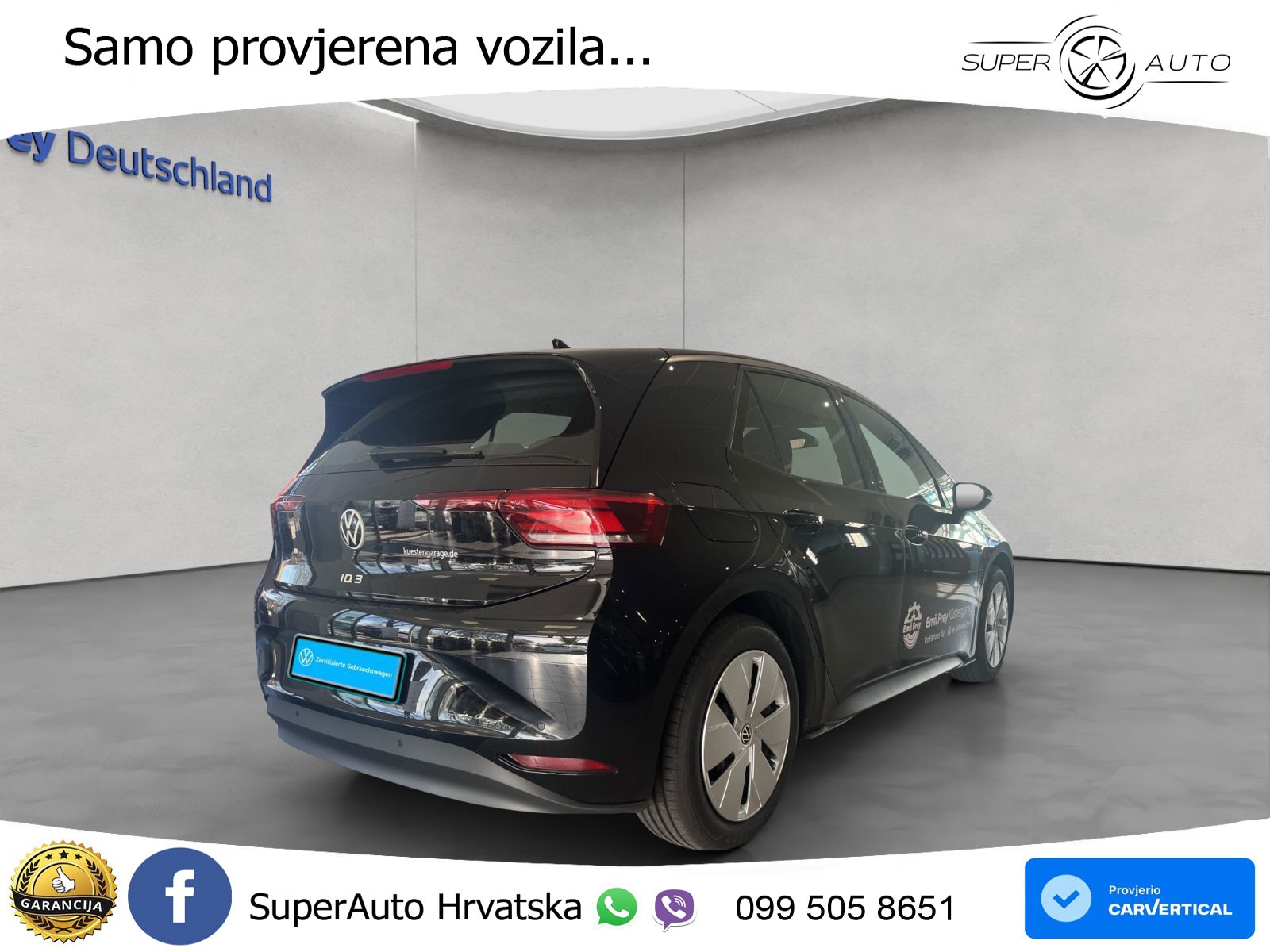 Volkswagen ID.3 Pure 55 kWh (170 KS) LED+GR SJED+ACC