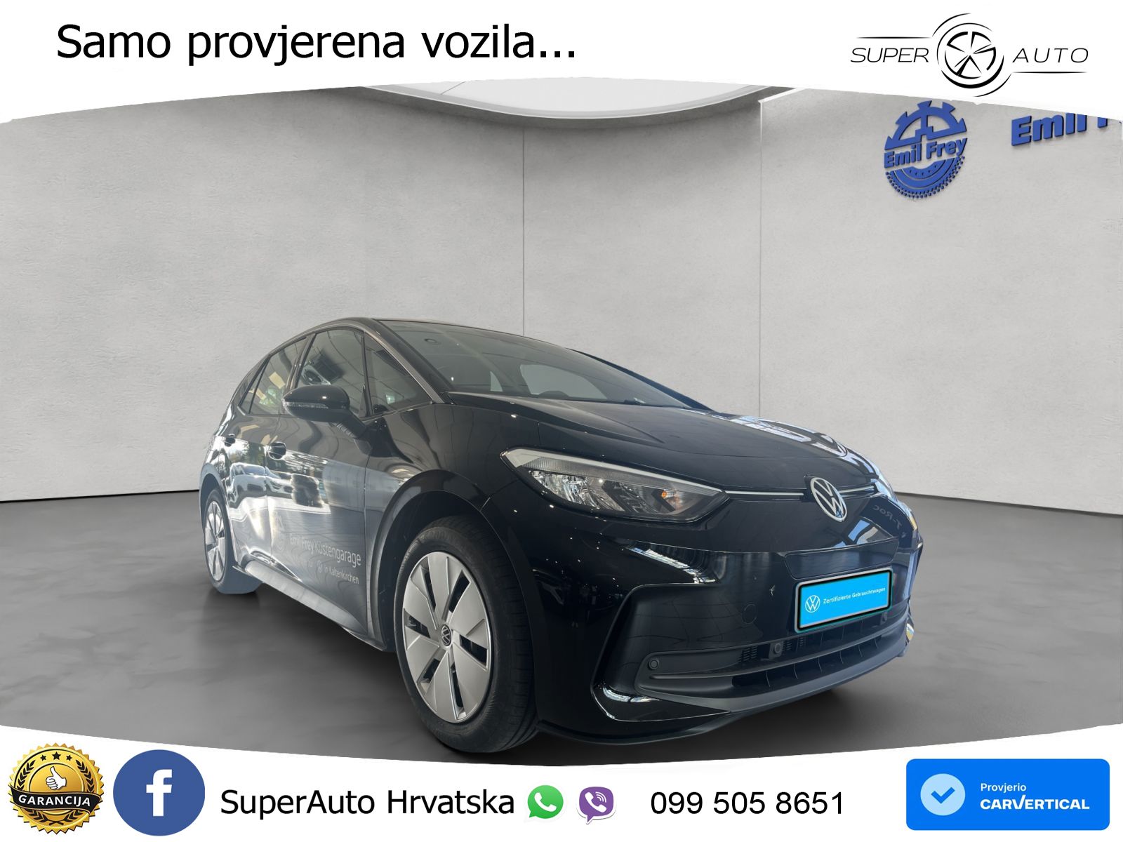 Volkswagen ID.3 Pure 55 kWh (170 KS) LED+GR SJED+ACC