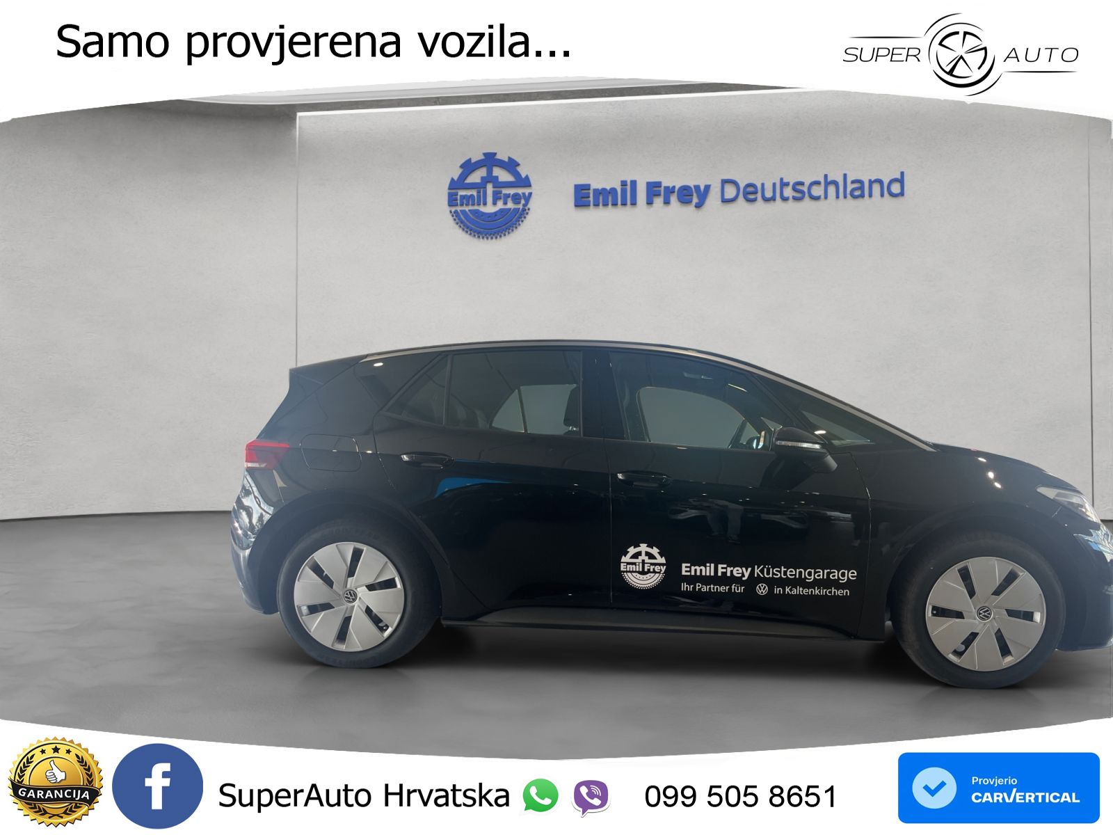 Volkswagen ID.3 Pure 55 kWh (170 KS) LED+GR SJED+ACC