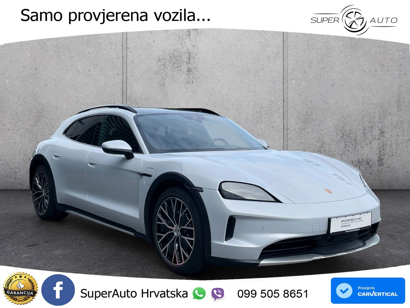Porsche Taycan Cross Turismo 4 105 kWh (435 KS)
