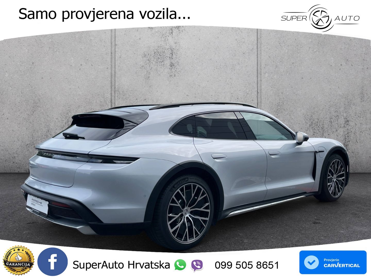 Porsche Taycan Cross Turismo 4 105 kWh (435 KS)