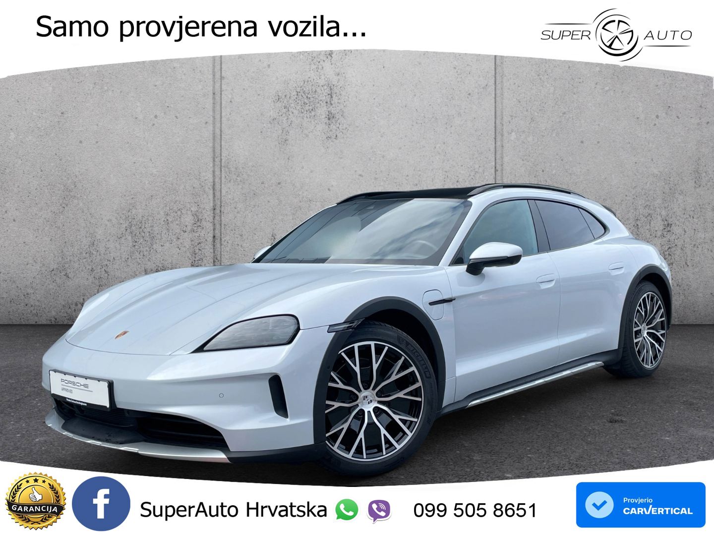 Porsche Taycan Cross Turismo 4 105 kWh (435 KS)