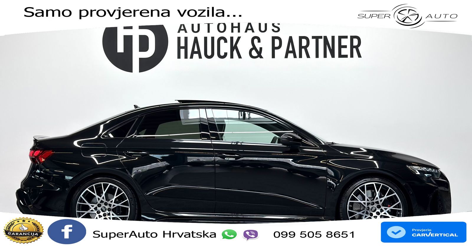 Audi RS3 Sedan 2.5 TFSI (400 KS) quattro S tronic LED+GR SJED+ACC