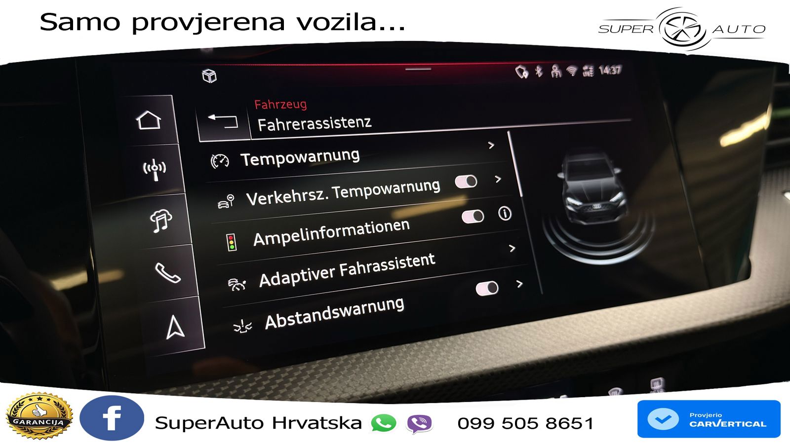 Audi RS3 Sedan 2.5 TFSI (400 KS) quattro S tronic LED+GR SJED+ACC