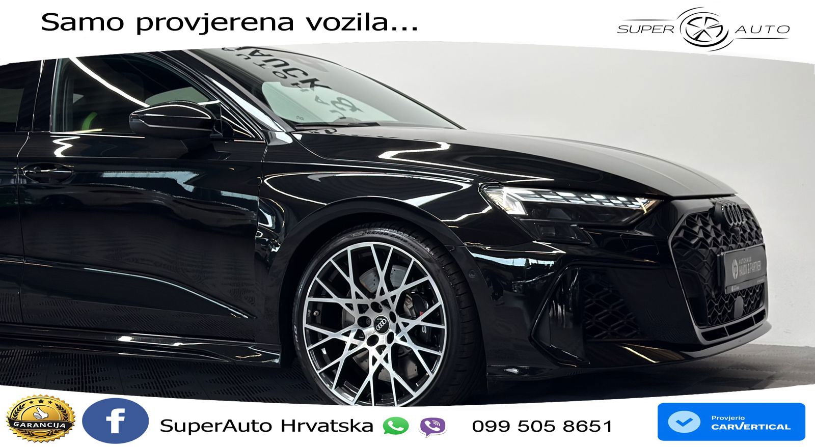 Audi RS3 Sedan 2.5 TFSI (400 KS) quattro S tronic LED+GR SJED+ACC
