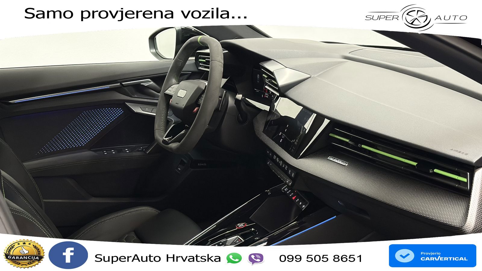 Audi RS3 Sedan 2.5 TFSI (400 KS) quattro S tronic LED+GR SJED+ACC