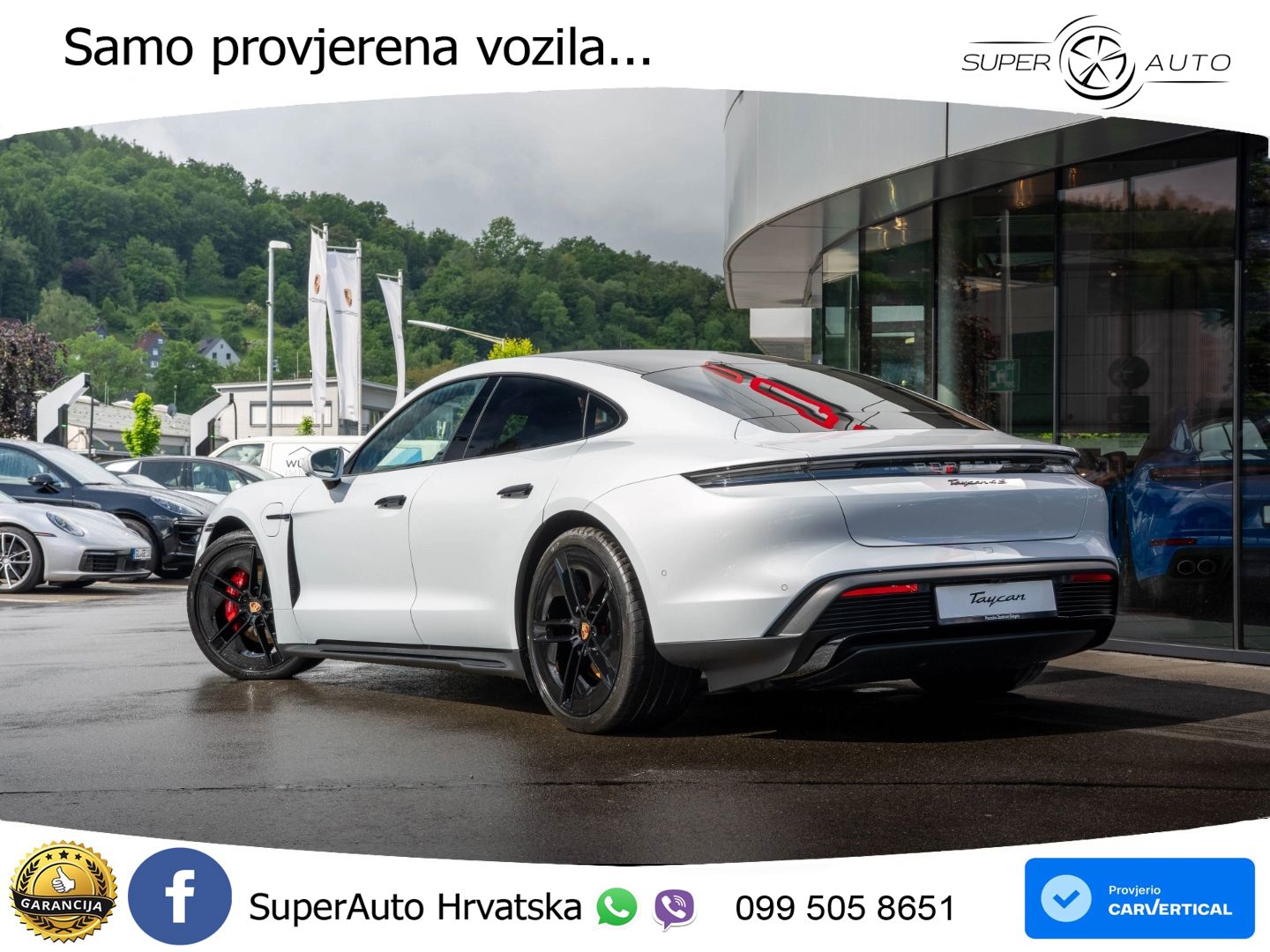 Porsche Taycan 4S 105 kWh (598 KS)