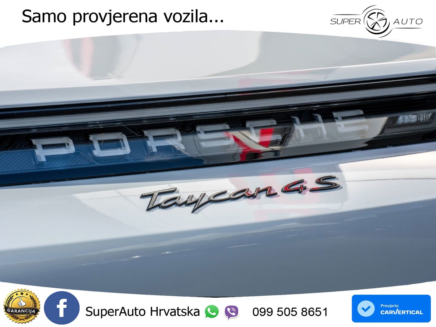 Porsche Taycan 4S 105 kWh (598 KS)