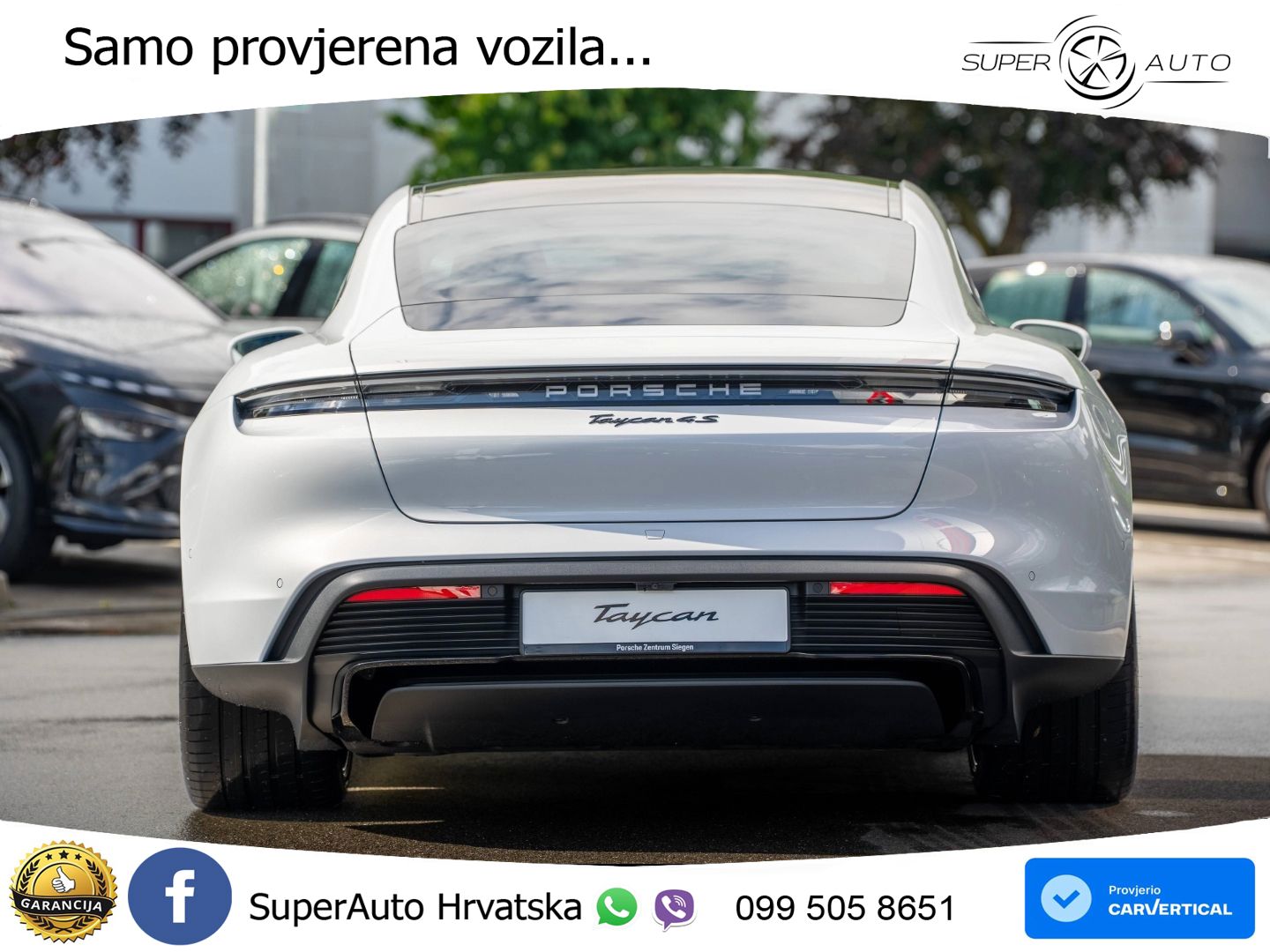 Porsche Taycan 4S 105 kWh (598 KS)
