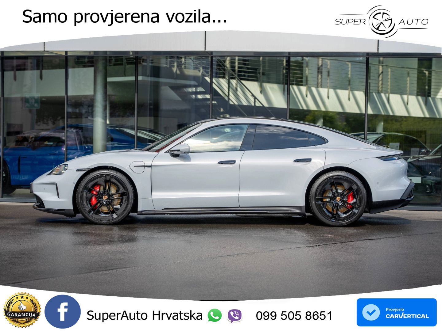 Porsche Taycan 4S 105 kWh (598 KS)