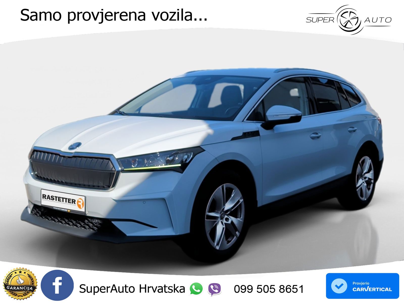 Škoda Enyaq iV 80 82 kWh (204 KS) Loft LED+GR SJED+ACC