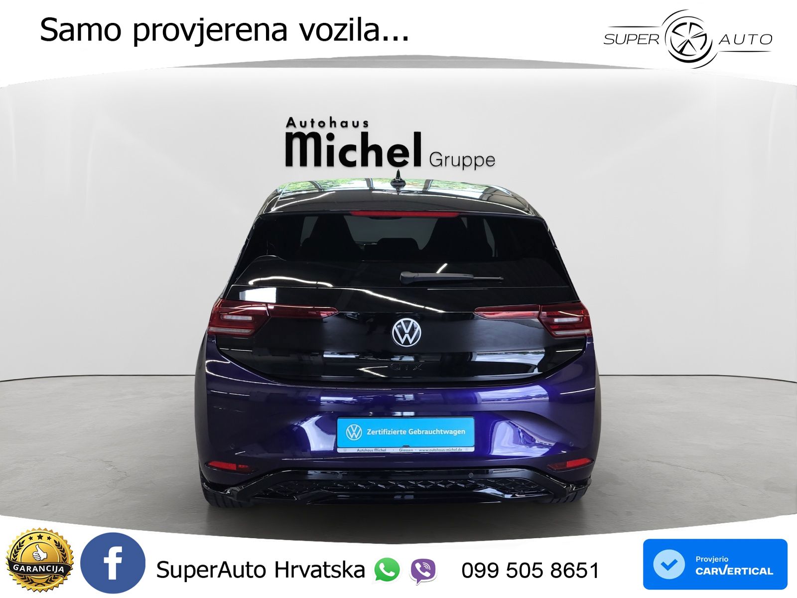 Volkswagen ID.3 GTX 84 kWh (286 KS)