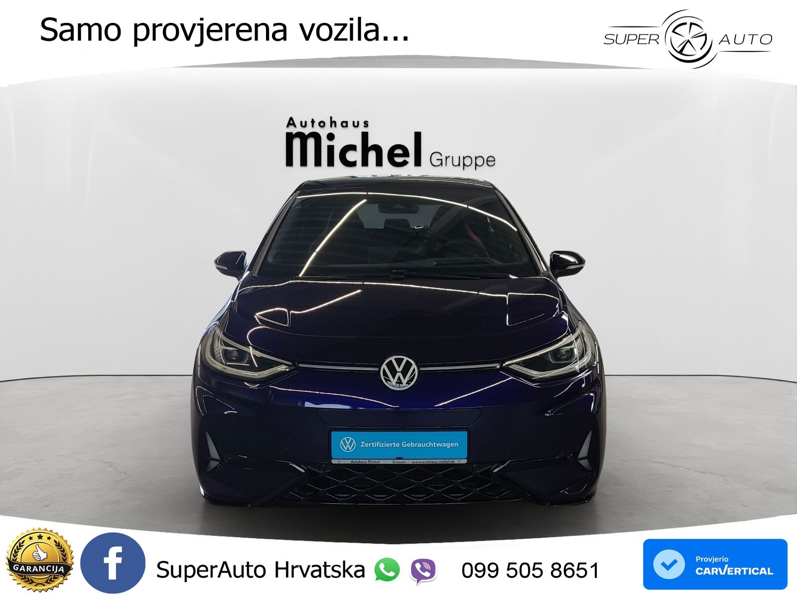 Volkswagen ID.3 GTX 84 kWh (286 KS)