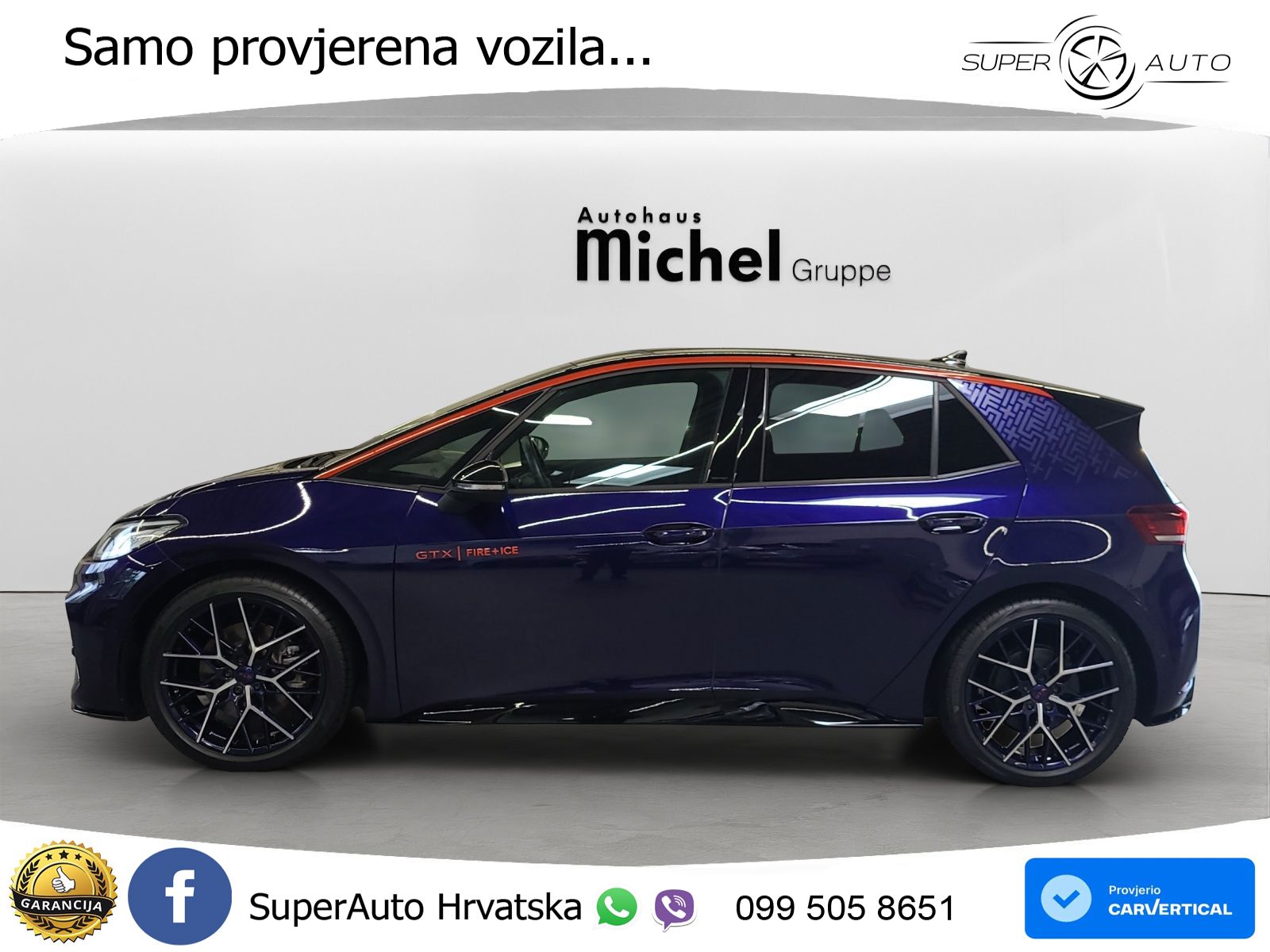 Volkswagen ID.3 GTX 84 kWh (286 KS)