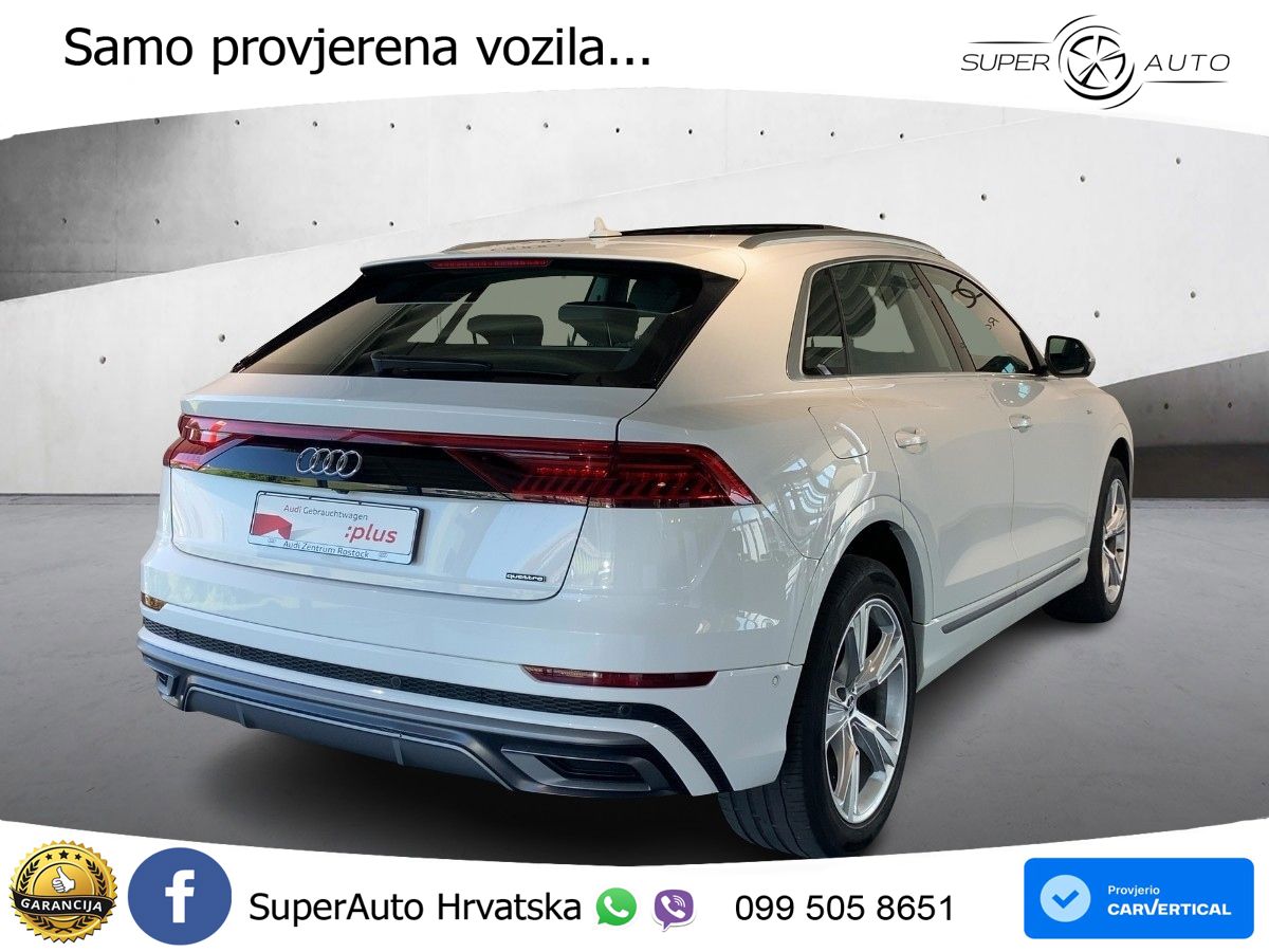 Audi Q8 55 TFSIe V6 (381 KS) quattro tiptronic S line LED+GR SJED+ACC