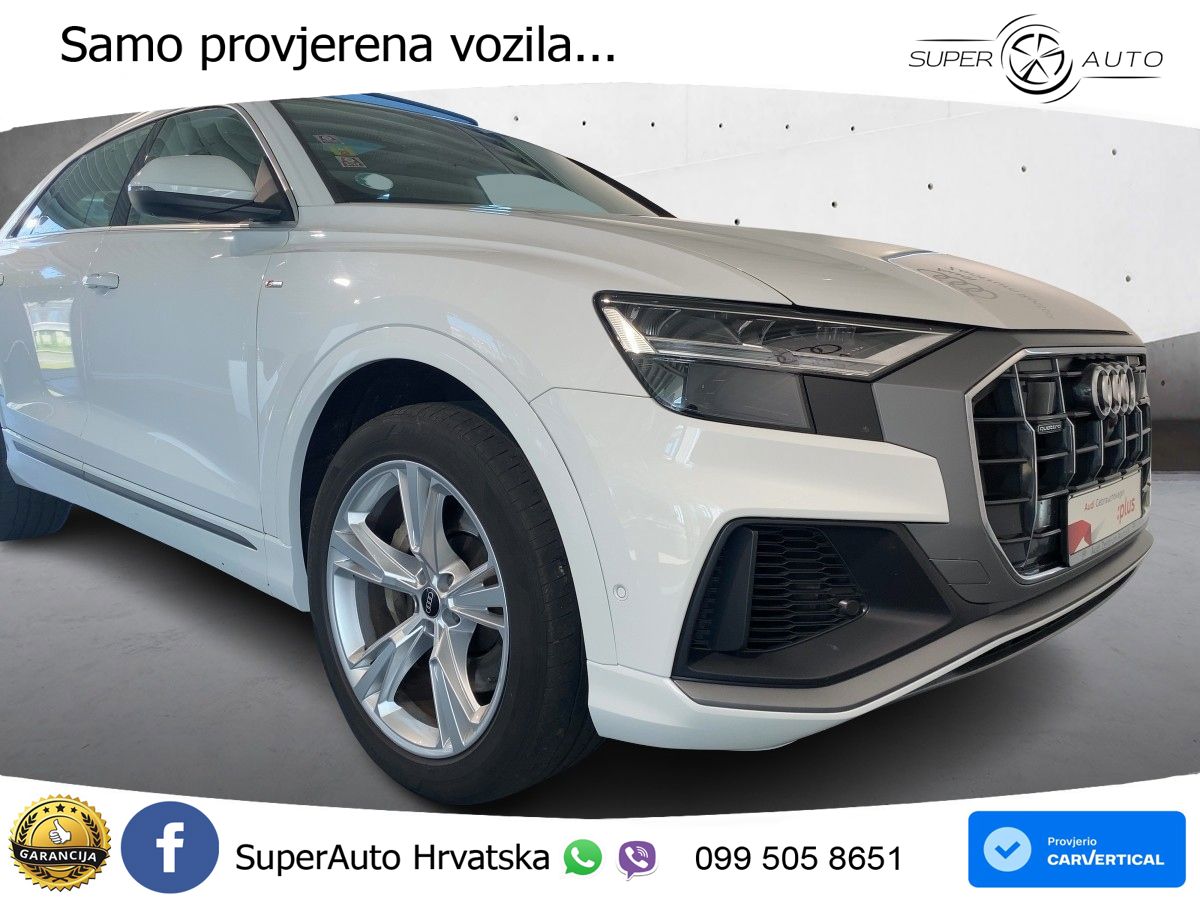 Audi Q8 55 TFSIe V6 (381 KS) quattro tiptronic S line LED+GR SJED+ACC