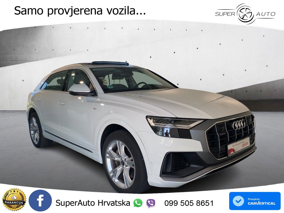 Audi Q8 55 TFSIe V6 (381 KS) quattro tiptronic S line LED+GR SJED+ACC