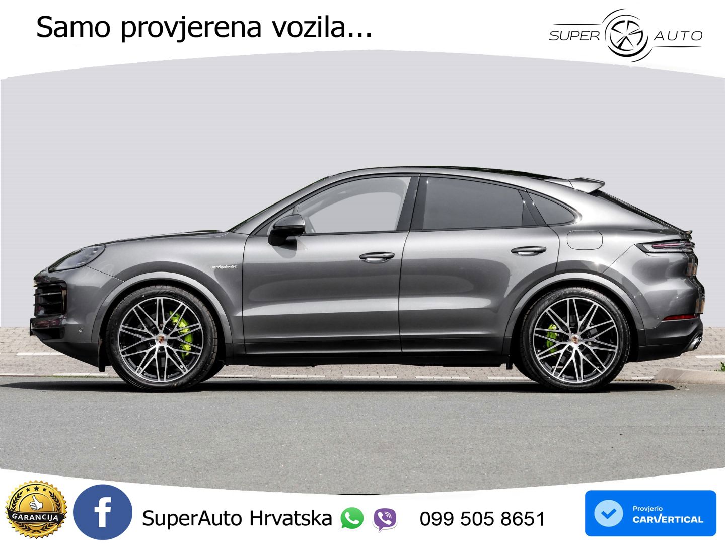 Porsche Cayenne Coupe 3.0 V6 (470 KS) E-Hybrid Tiptronic S