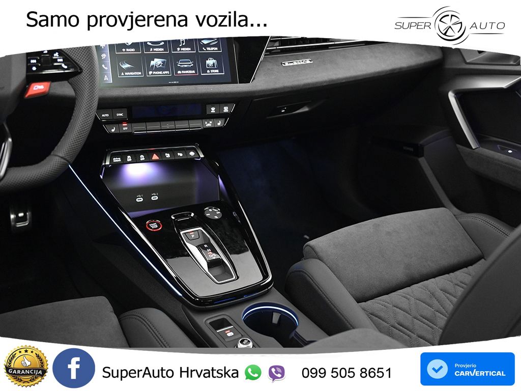 Audi RS3 Sedan 2.5 TFSI (400 KS) quattro S tronic LED+GR SJED+ACC