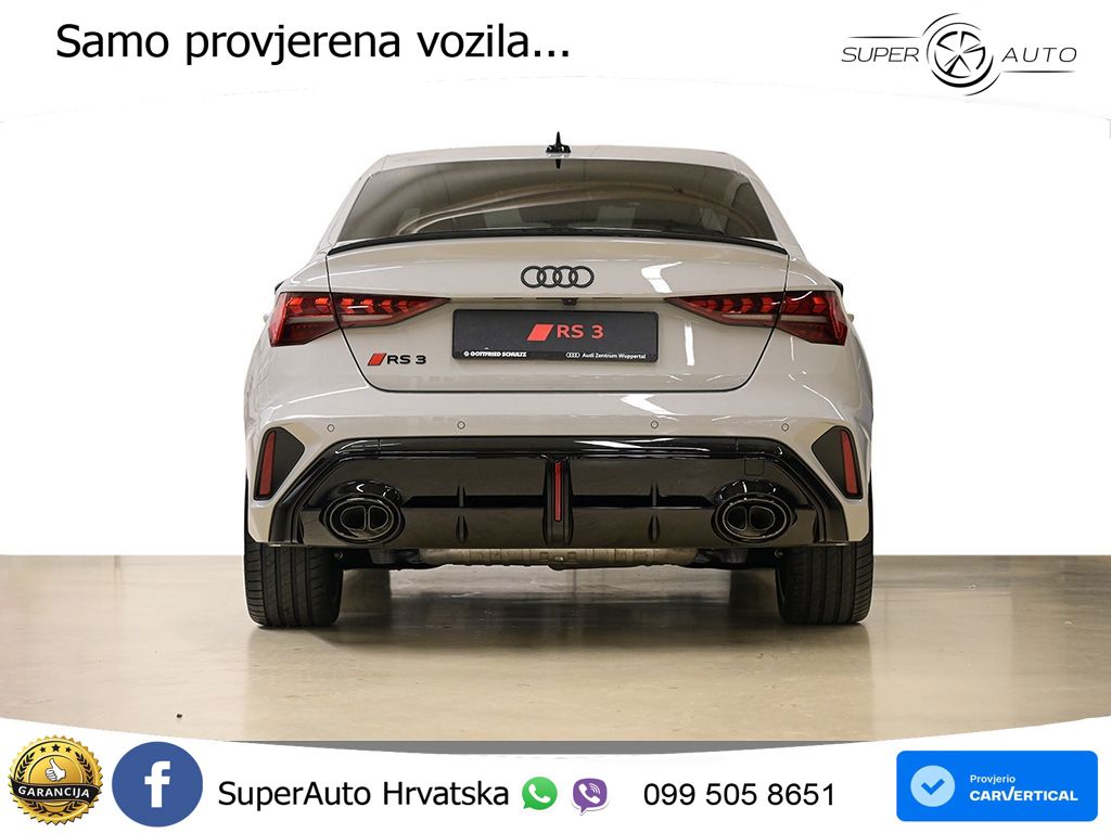 Audi RS3 Sedan 2.5 TFSI (400 KS) quattro S tronic LED+GR SJED+ACC