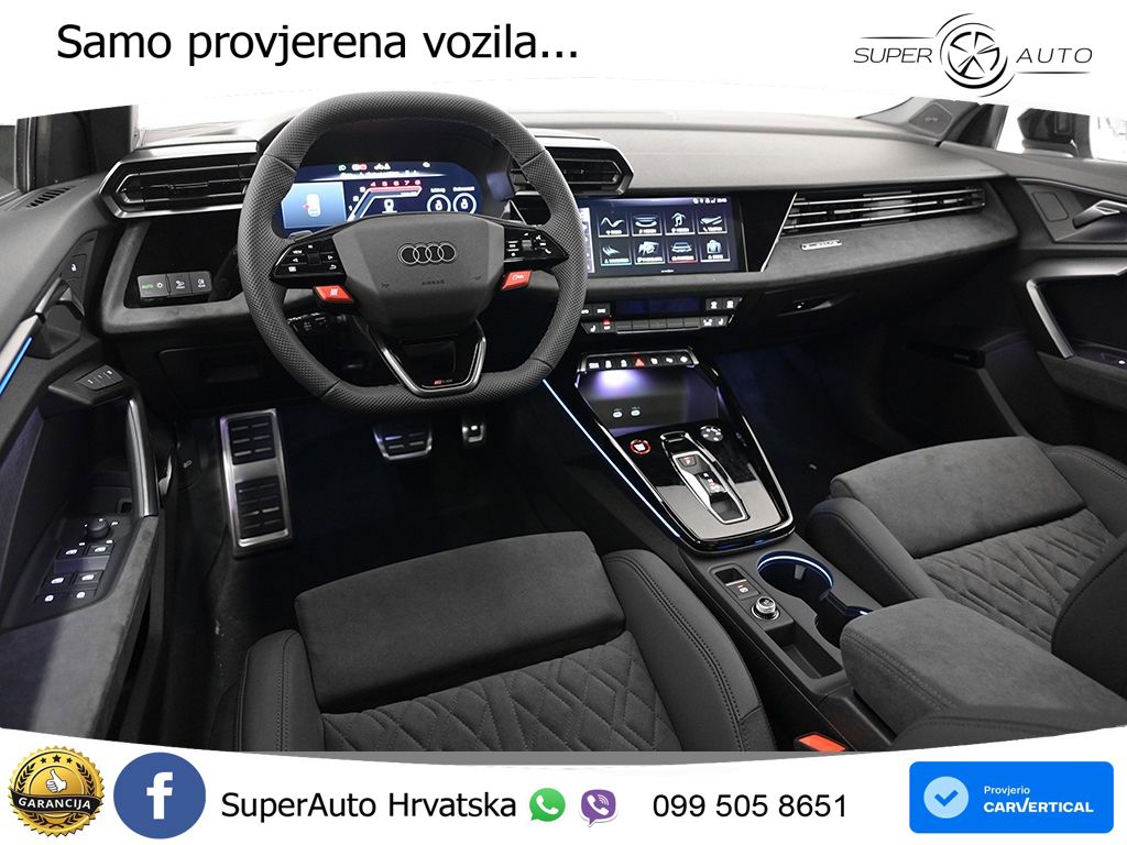 Audi RS3 Sedan 2.5 TFSI (400 KS) quattro S tronic LED+GR SJED+ACC
