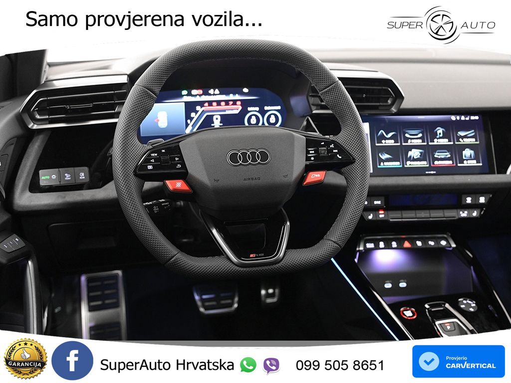Audi RS3 Sedan 2.5 TFSI (400 KS) quattro S tronic LED+GR SJED+ACC