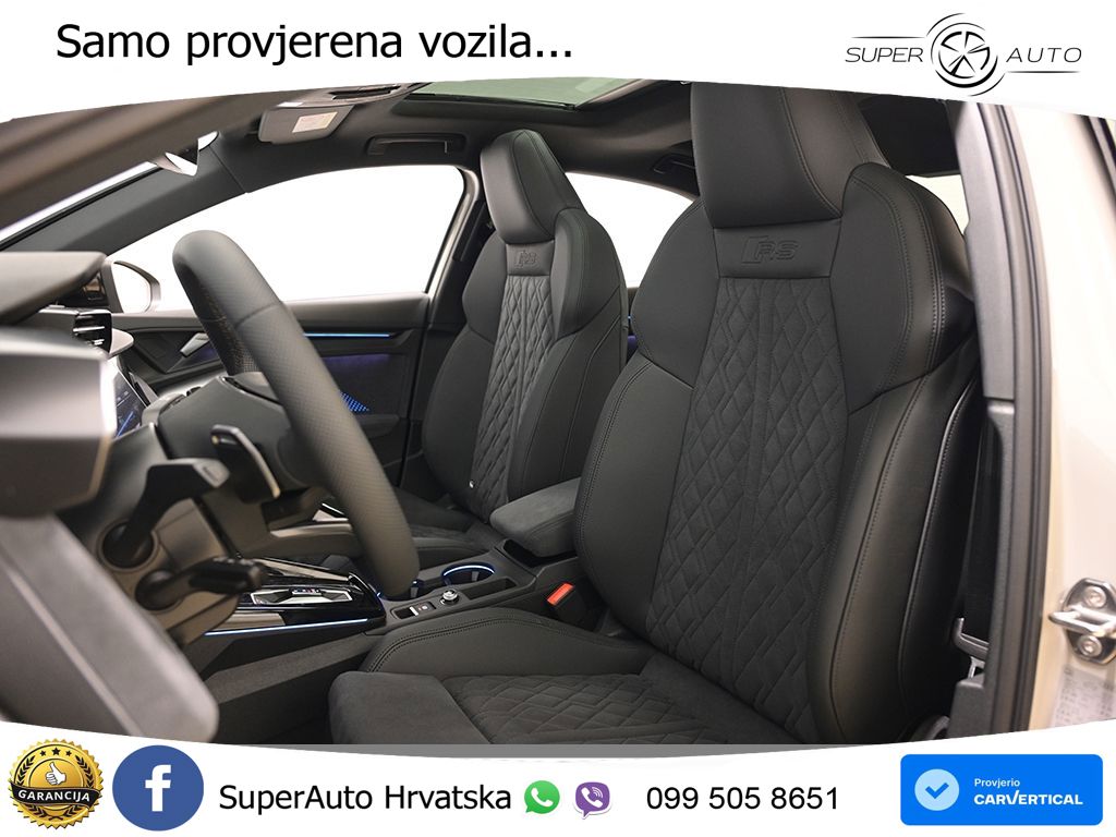 Audi RS3 Sedan 2.5 TFSI (400 KS) quattro S tronic LED+GR SJED+ACC