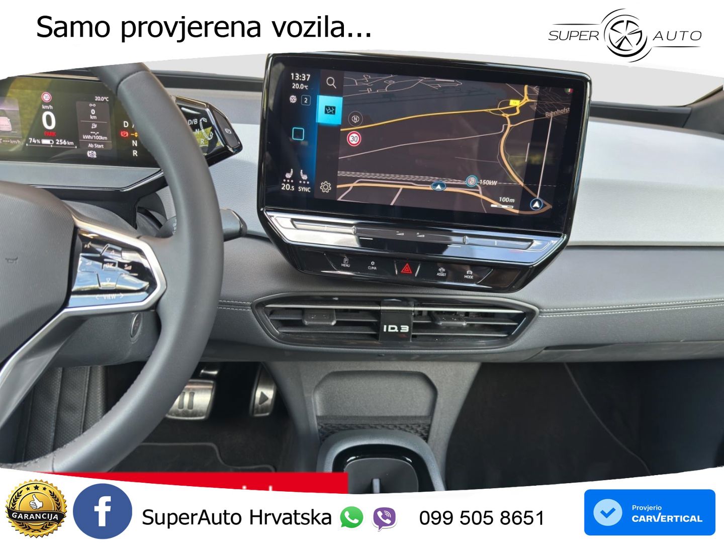 Volkswagen ID.3 Pro 62 kWh (204 KS) LED+GR SJED+ACC